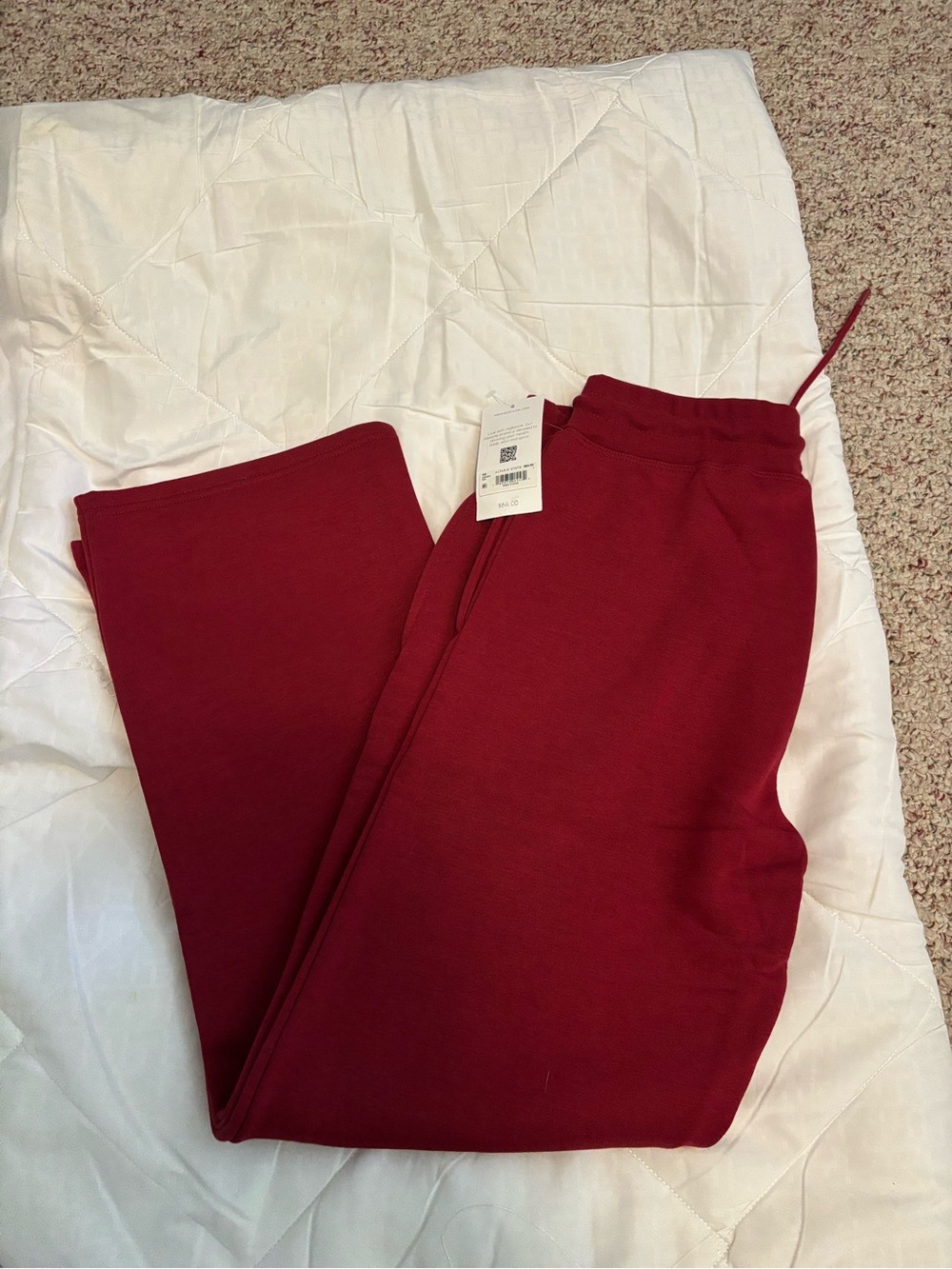 Altar'd State Wine Red Jogger Pants